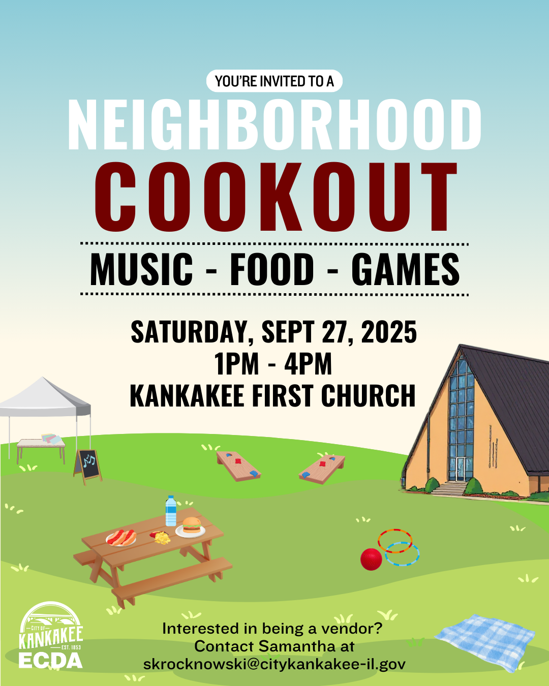 ECDA's Neighborhood Cookout